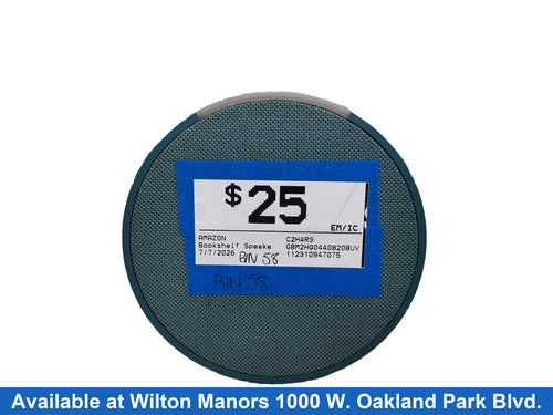 Amazon C2h4r9 Blue Bookshelf Speaker