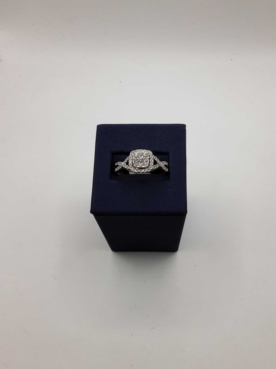 Ring - Wedding Set - Yellow Gold 14k (.585) 3.1 grams Size 5