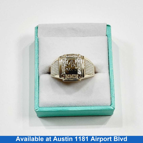 Men's Ring - Yellow Gold 14k (.585) 9.1 grams Size 14