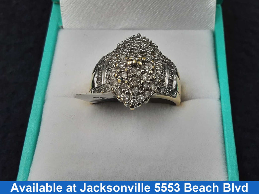 Women's Ring - Yellow Gold 10k (.417) 5 grams Size 9