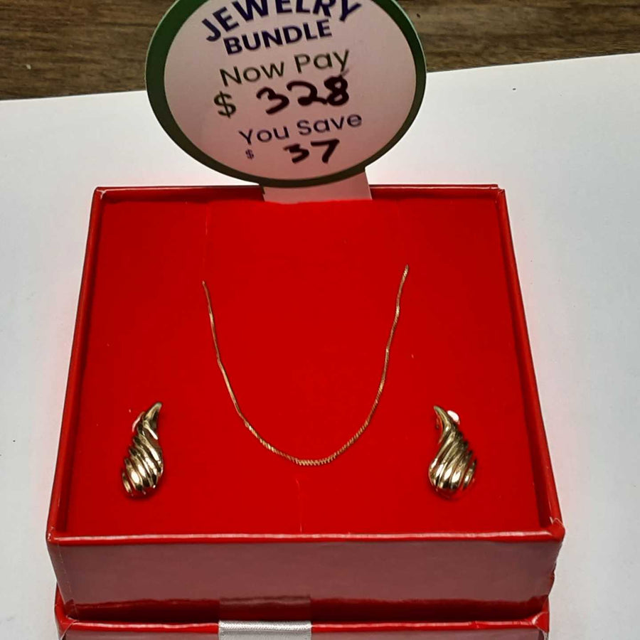 Jacket Earrings - Yellow Gold 10k (.417) 0.7 grams