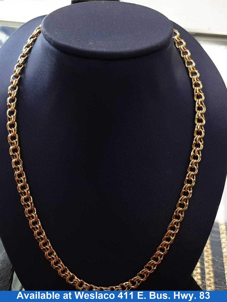 Chain - Yellow Gold 10k (.417) 20.6 grams 20 inch
