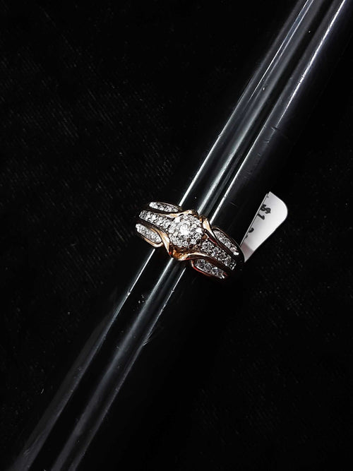 Women's Ring - Yellow Gold 14k (.585) 6.8 grams Size 8