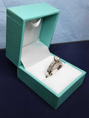 Ring - Engagement Set - White Gold 14k (.585) 7.2 grams Size 7