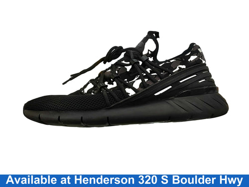 Louis Vuitton Neoprene Mesh Monogram Sneakers Black