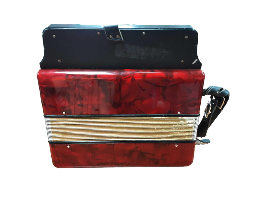 Santamarsala Red Button Accordion