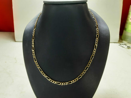 Figaro Chain - Yellow Gold 10k (.417) 12.1 grams 22 inch