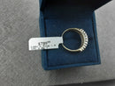 Women's Ring - Anniversary - Yellow Gold 14k (.585) 2.8 grams Size 8.5