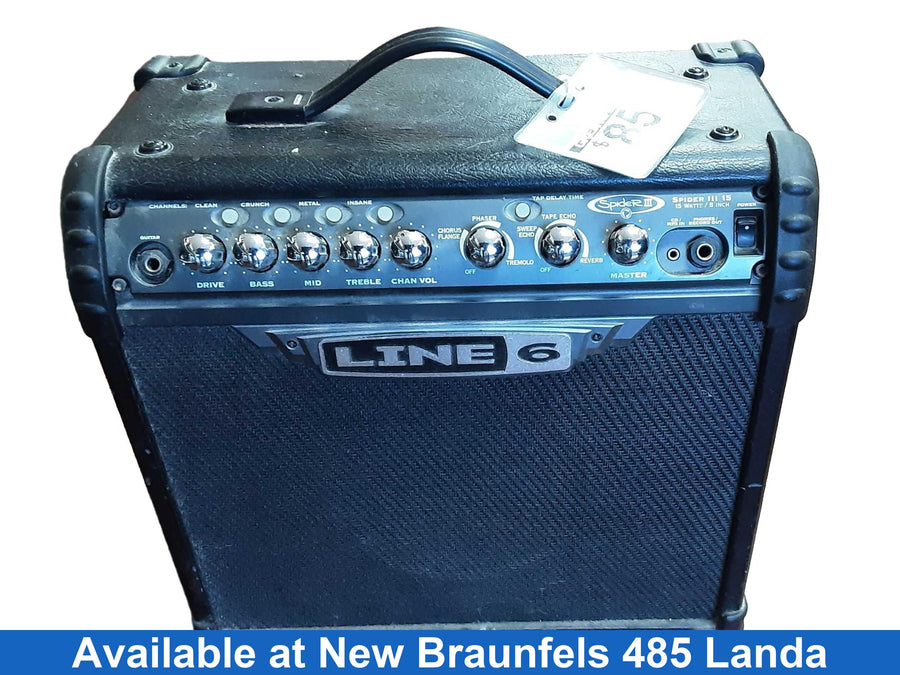 Line6 Spider 3 Black Guitar Amplifier