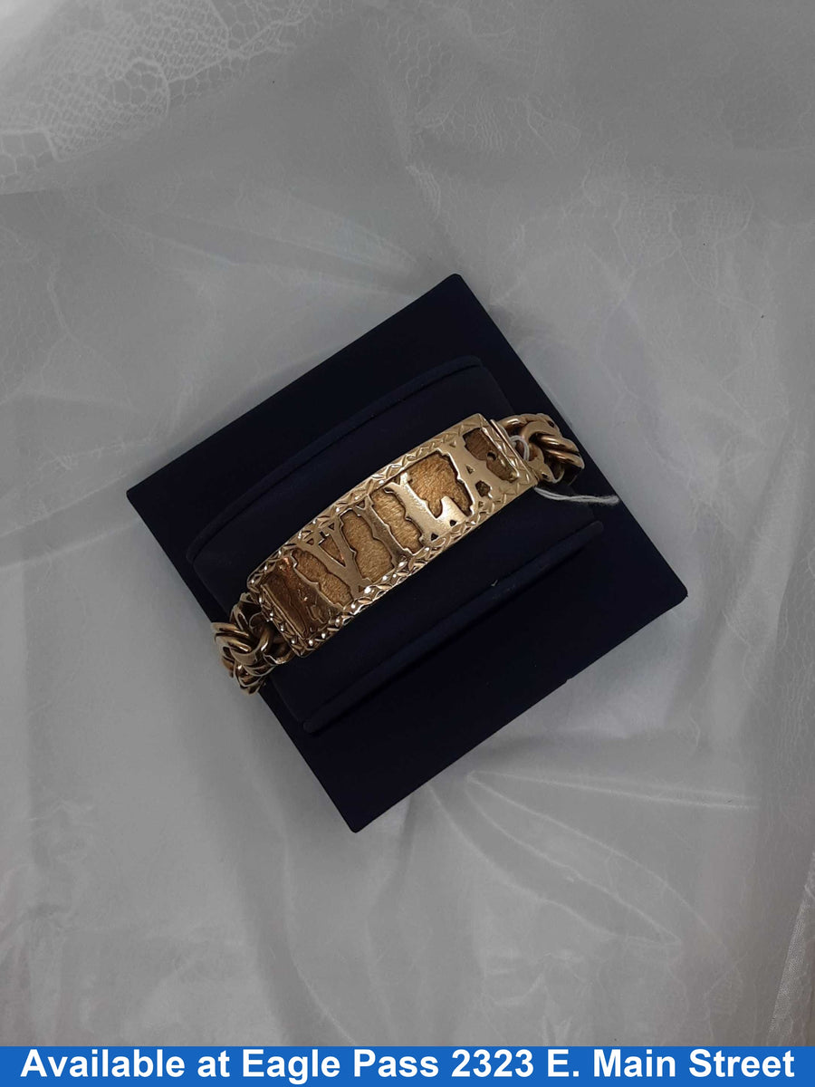 Bracelet - Yellow Gold 10k (.417) 92.7 grams 9 inch
