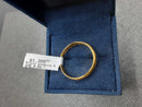 Ring - Wedding Band - Yellow Gold 24k (.999) 5.9 grams Size 14