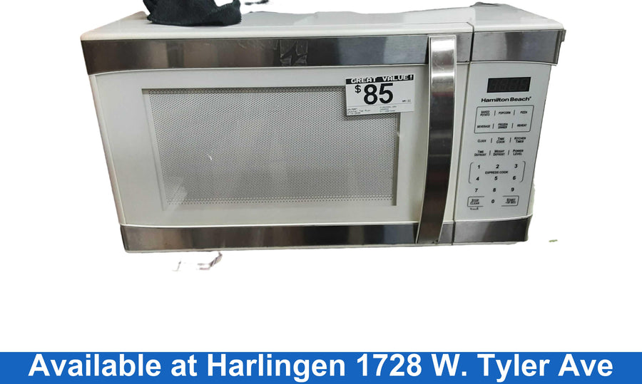 Walmart P100n30al-wbw White Countertop Microwave