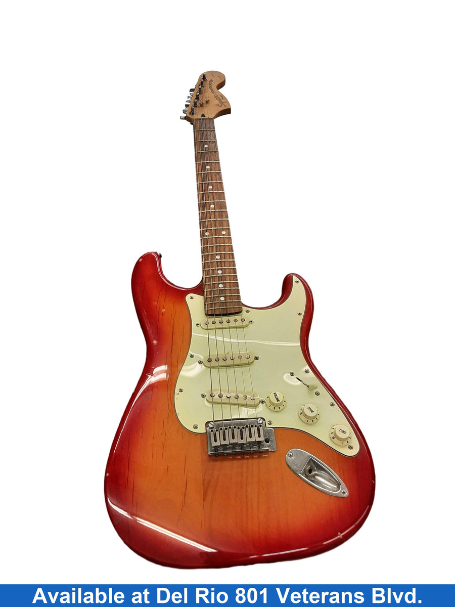 Fender Squier Stratocaster Red Electric Classic Guitar