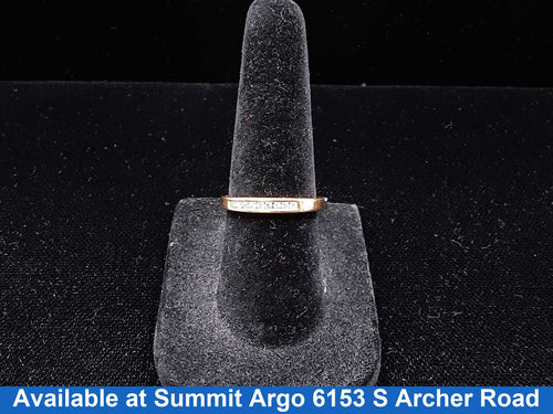 Ring - Wedding Band - Yellow Gold 14k (.585) 1.8 grams Size 5.5