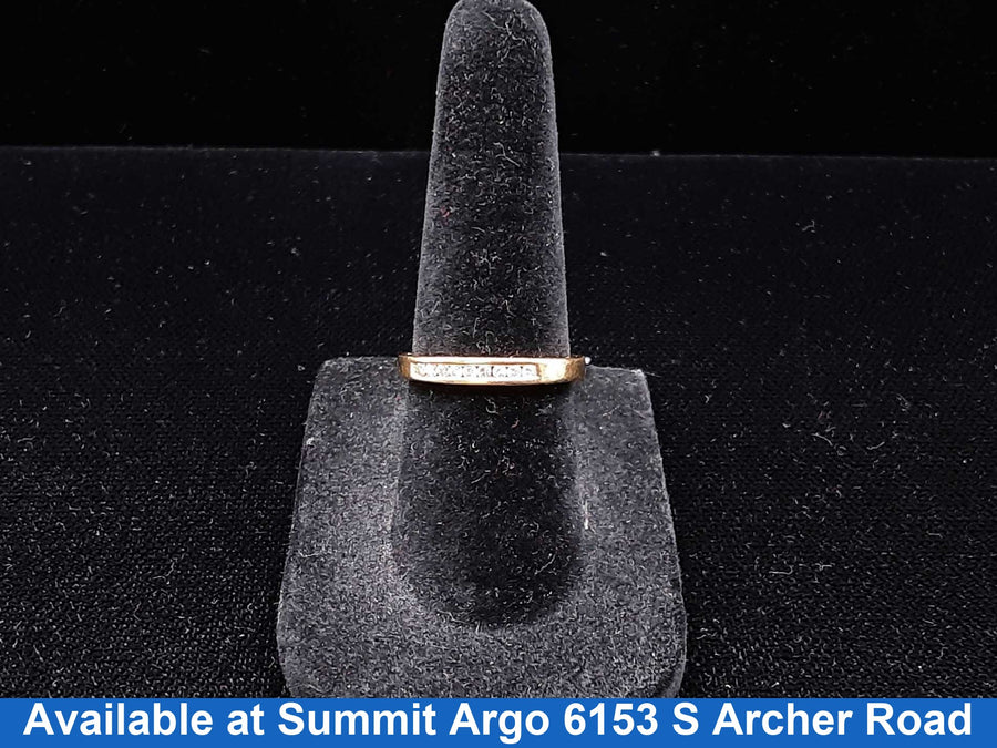 Ring - Wedding Band - Yellow Gold 14k (.585) 1.8 grams Size 5.5