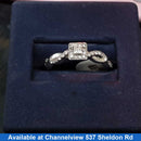 Ring - Engagement Set - White Gold 10k (.417) 2.6 grams Size 9