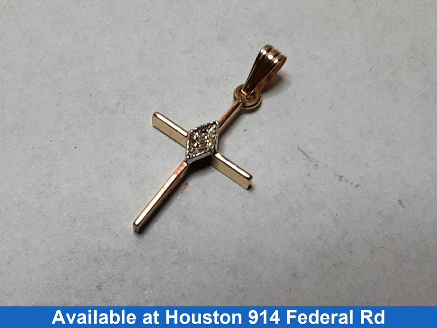 Religious Pendant - Yellow Gold 14k (.585) 0.9 grams