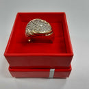 Women's Ring - Yellow Gold 14k (.585) 10.6 grams Size 10.5