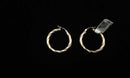 Bangle Earrings - Yellow Gold 14k (.585) 3.6 grams
