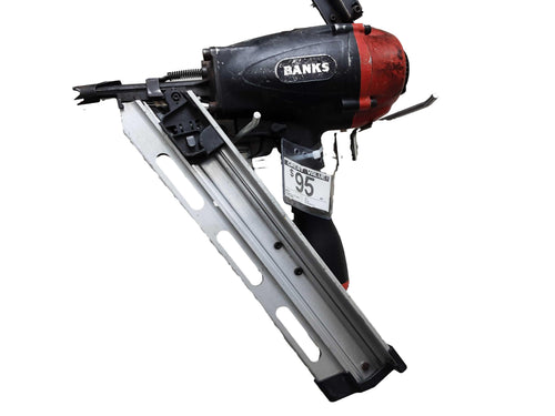 Banks Orange Pneumatic Framing Nailer