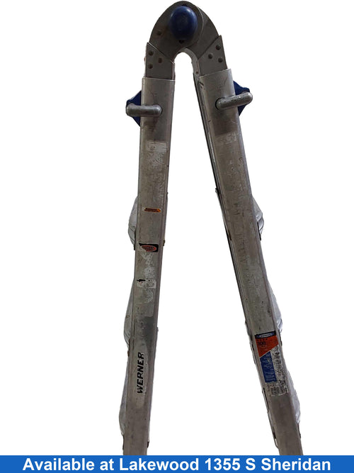 Werner Mt-17 Silver Multi-Purpose Ladder