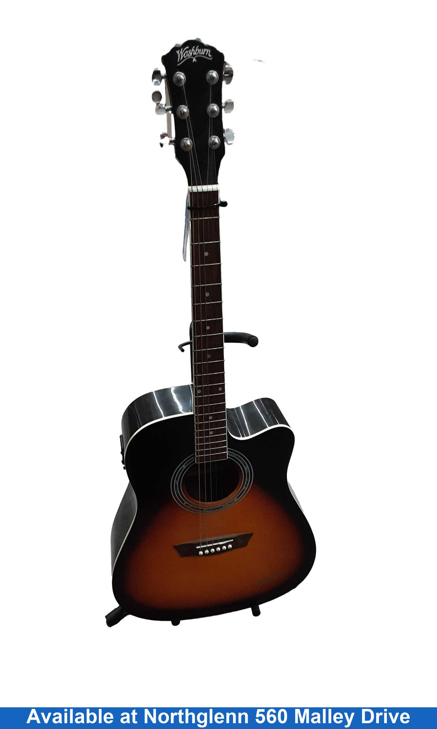 Washburn L21060472 Brown Acoustic / Electric Classic Guitar