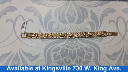 Bracelet - Yellow Gold 10k (.417) 17.9 grams 7 inch