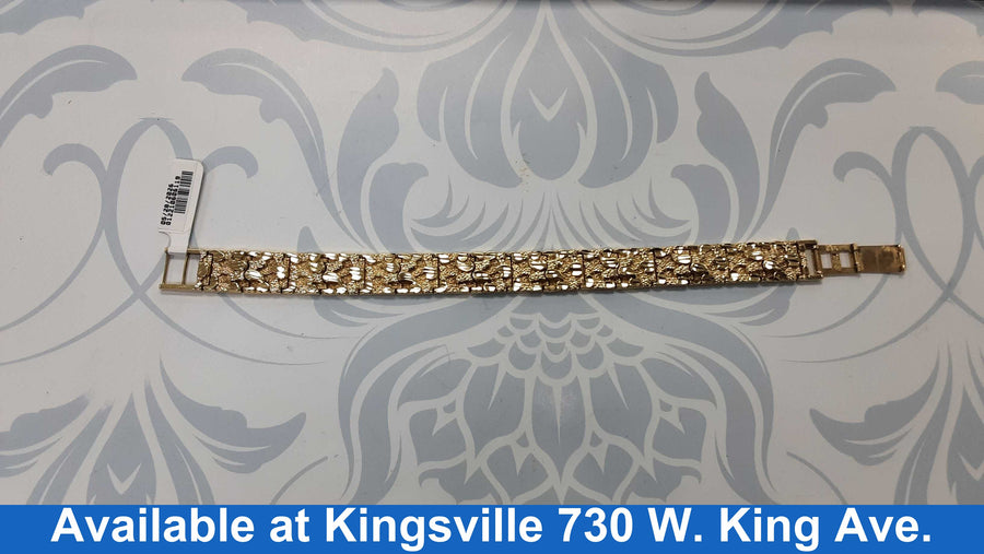 Bracelet - Yellow Gold 10k (.417) 17.9 grams 7 inch