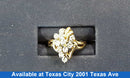 Women's Ring - Yellow Gold 10k (.417) 3 grams Size 5