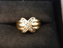 Women's Ring - Yellow Gold 10k (.417) 3.7 grams Size 9.5