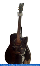 Yamaha Fx335c Black Acoustic Classic Guitar
