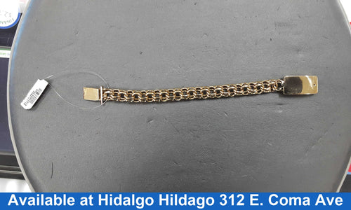 Bracelet - Yellow Gold 10k (.417) 25.6 grams 7 inch