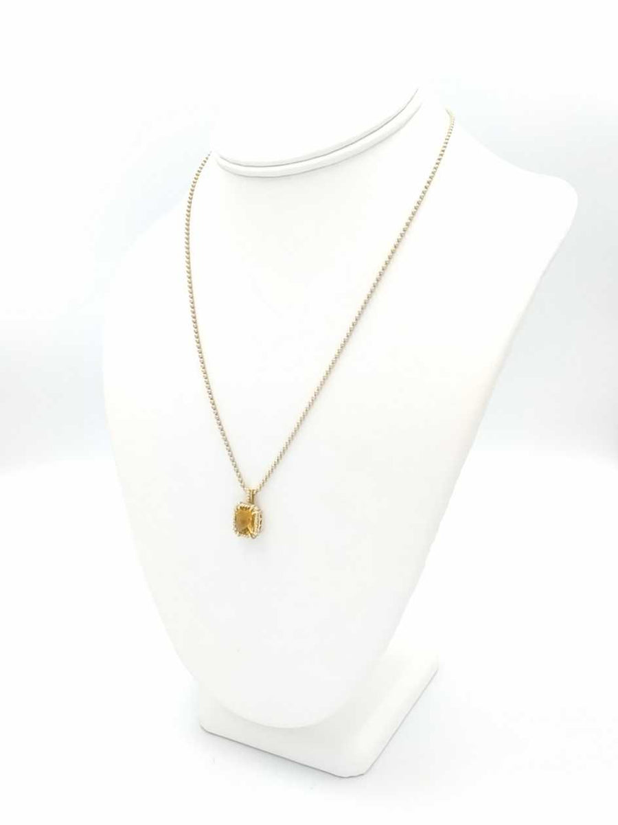 Diamond Pendant - Yellow Gold 14k (.585) 7.8 grams
