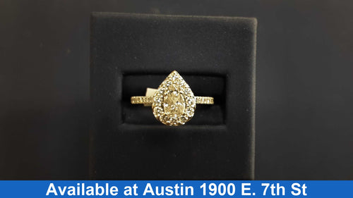 Women's Ring - White Gold 14k (.585) 3.8 grams Size 7.5