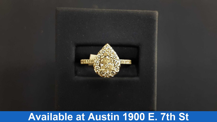 Women's Ring - White Gold 14k (.585) 3.8 grams Size 7.5
