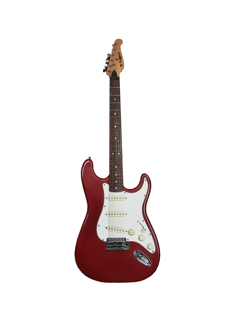 Lotus Red Electric Classic Guitar