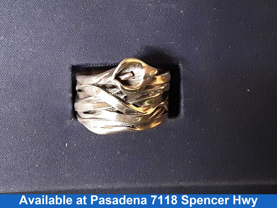 Women's Ring - Silver 7.6 grams Size 20