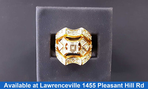 Men's Ring - Yellow Gold 18k (.750) 10.9 grams Size 8