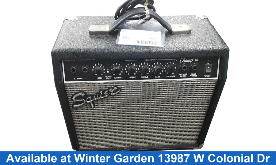 Squire Champ 15 Black Guitar Amplifier