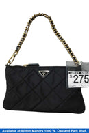 Prada 165 Black Purse / Handbag