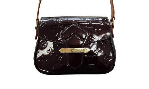 Louis Vuitton Amarante Monogram Vernis Purple Purse / Handbag