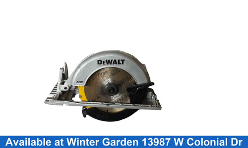 Dewalt Dc390 Yellow Cordless Circular Saw
