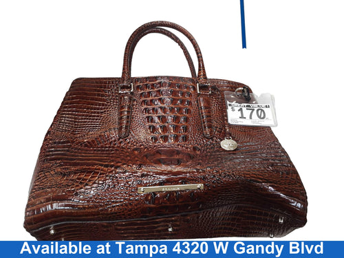 Brahmin Duxbury Weekender Brown Purse / Handbag