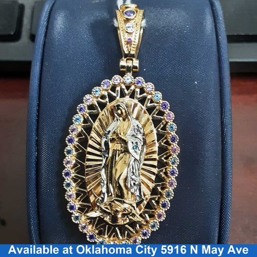 Religious Pendant - Yellow Gold 18k (.750) 12.8 grams