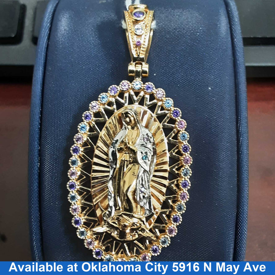 Religious Pendant - Yellow Gold 18k (.750) 12.8 grams