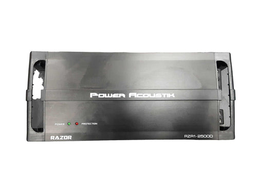 Power Acoustik Rzr1-25000d Black Car Audio Amplifier