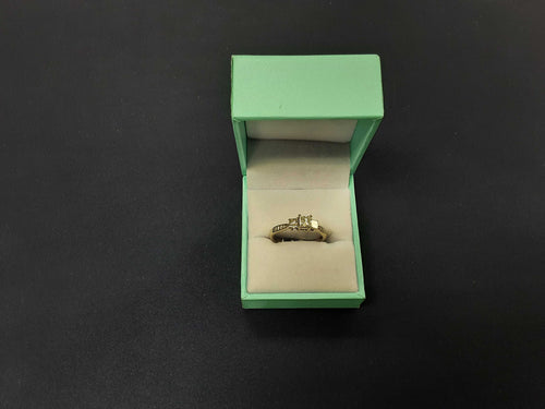 Women's Ring - Anniversary - White Gold 14k (.585) 2.9 grams Size 9