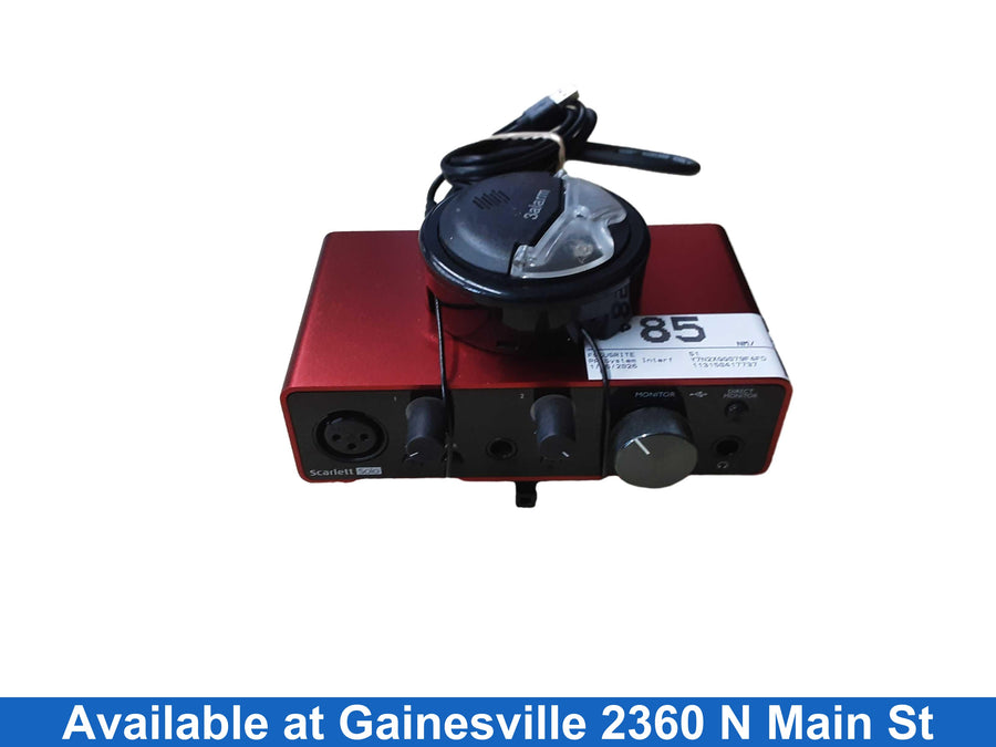 Focusrite S1 Red PA System Interface