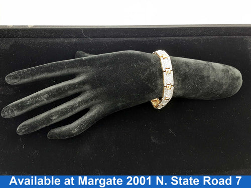 Bracelet - Yellow Gold 14k (.585) 28.7 grams 7 inch