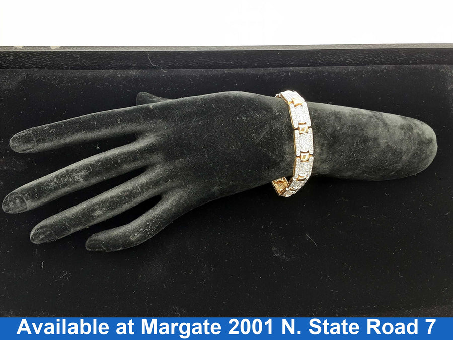 Bracelet - Yellow Gold 14k (.585) 28.7 grams 7 inch